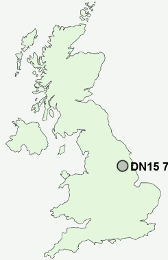 UK Postcode map