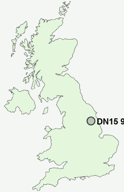 UK Postcode map