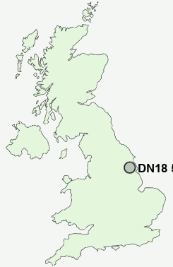 UK Postcode map