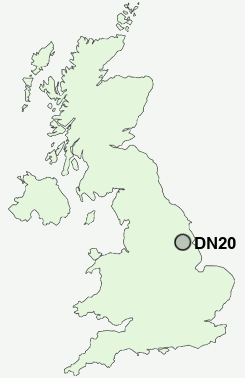 UK Postcode map