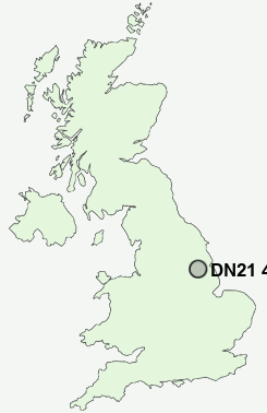 UK Postcode map