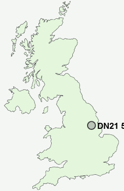 UK Postcode map