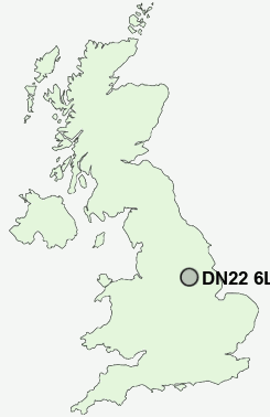 UK Postcode map