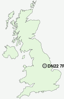 UK Postcode map