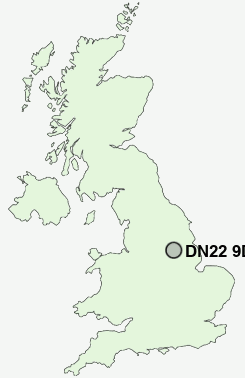 UK Postcode map