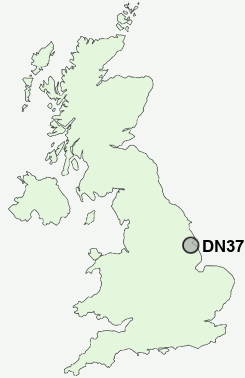 UK Postcode map