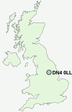 UK Postcode map