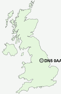 UK Postcode map