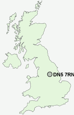 UK Postcode map