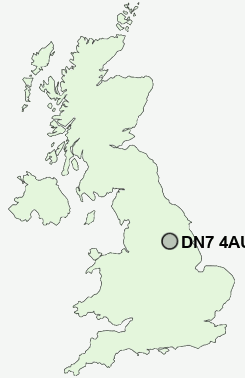 UK Postcode map