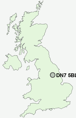 UK Postcode map