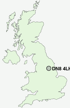 UK Postcode map