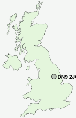 UK Postcode map