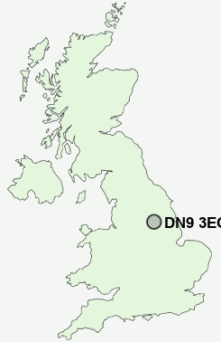 UK Postcode map