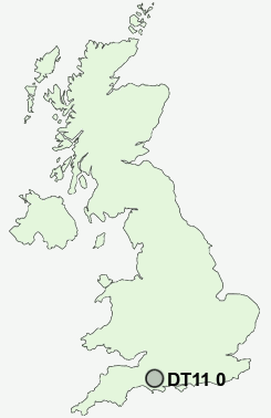 UK Postcode map