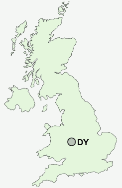 UK Postcode map