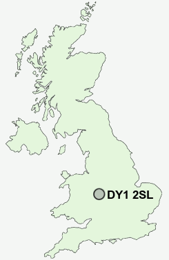 UK Postcode map