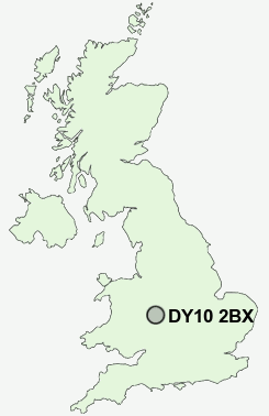 UK Postcode map