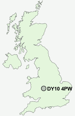 UK Postcode map