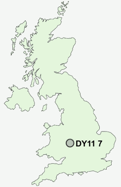 UK Postcode map