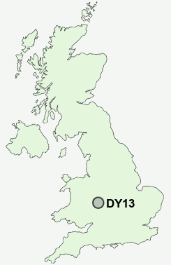 UK Postcode map