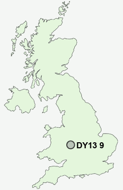 UK Postcode map