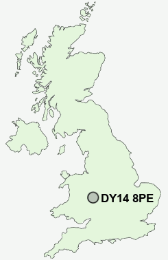 UK Postcode map