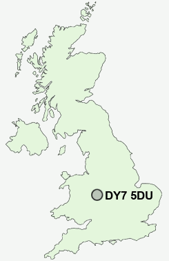 UK Postcode map