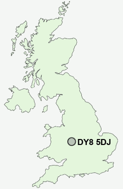 UK Postcode map