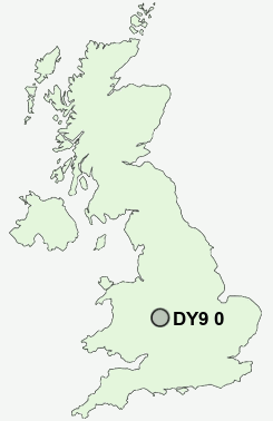 UK Postcode map