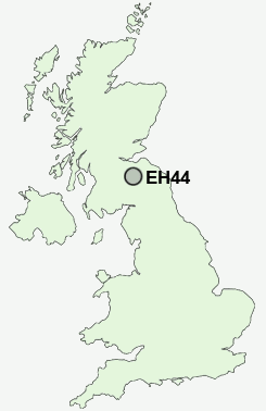 UK Postcode map