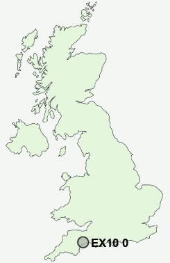 UK Postcode map