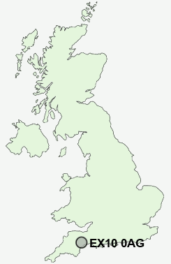 UK Postcode map