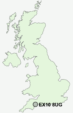 UK Postcode map