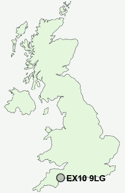 UK Postcode map