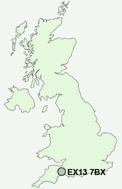 UK Postcode map