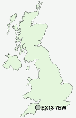 UK Postcode map