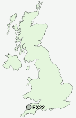 UK Postcode map