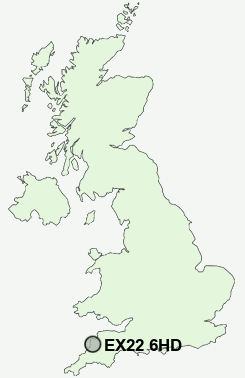 UK Postcode map