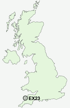 UK Postcode map