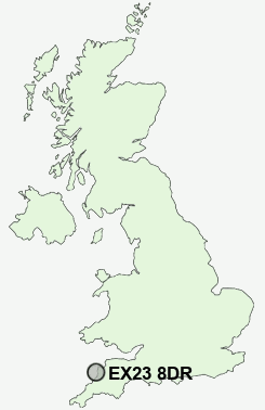 UK Postcode map