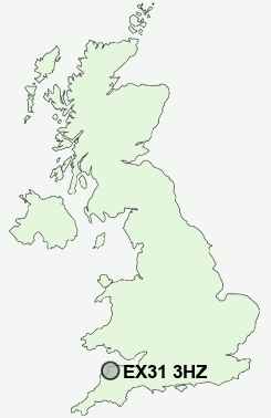 UK Postcode map