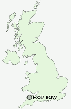 UK Postcode map