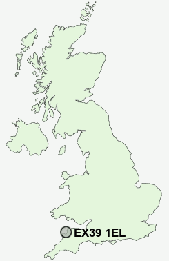 UK Postcode map