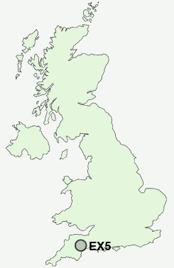 UK Postcode map