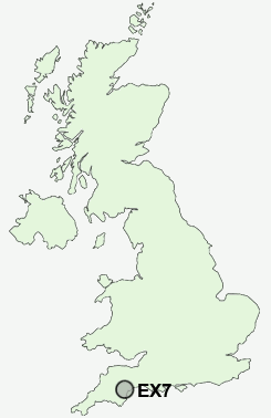 UK Postcode map