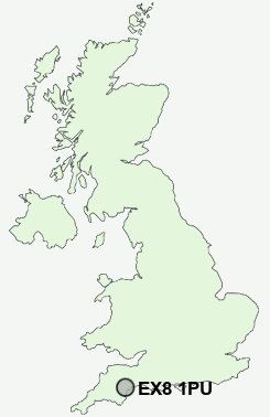 UK Postcode map