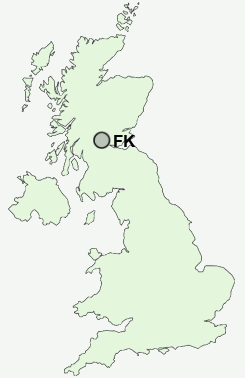 UK Postcode map