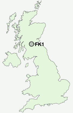 UK Postcode map