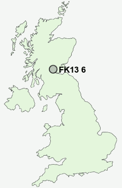 UK Postcode map